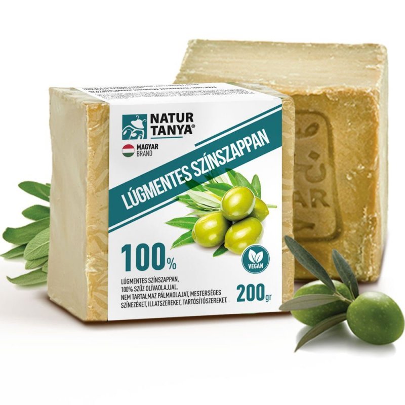 Natur Tanya (Najel) Bio Olíva olajos Aleppo szappan - 200g 1 Natur Tanya (Najel) Bio Olíva olajos Aleppo szappan - 200g