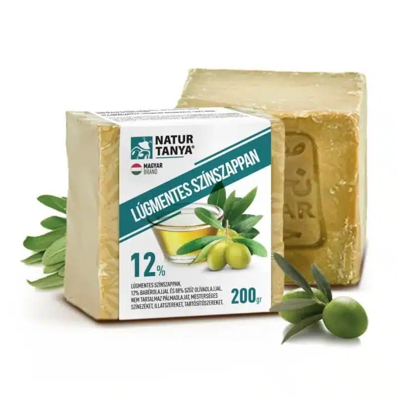Natur Tanya-Najel szíriai Oliva színszappan 12% Babér és 88% Olívaolaj - 200g 1 Natur Tanya - Najel szíriai Olíva színszappan 12% Babér és 88% Olívaolaj - 200g