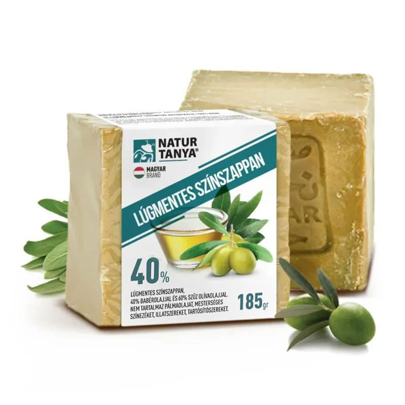 Natur Tanya-Najel 40%-os bio babérfaolaj tartalmú, szíriai színszappan - 1db 1 Natur Tanya - Najel 40%-os bio babérfaolaj tartalmú, szíriai színszappan - 200g