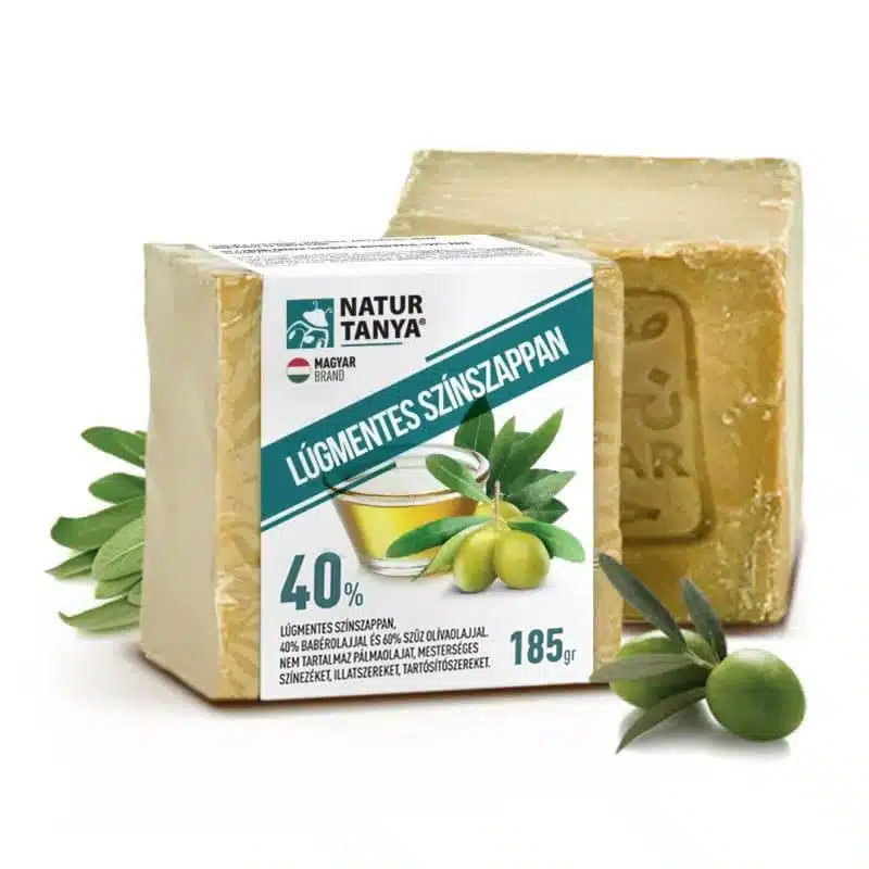 Natur Tanya-Najel 40%-os bio babérfaolaj tartalmú, szíriai színszappan - 1db 1 Natur Tanya - Najel 40%-os bio babérfaolaj tartalmú, szíriai színszappan - 200g