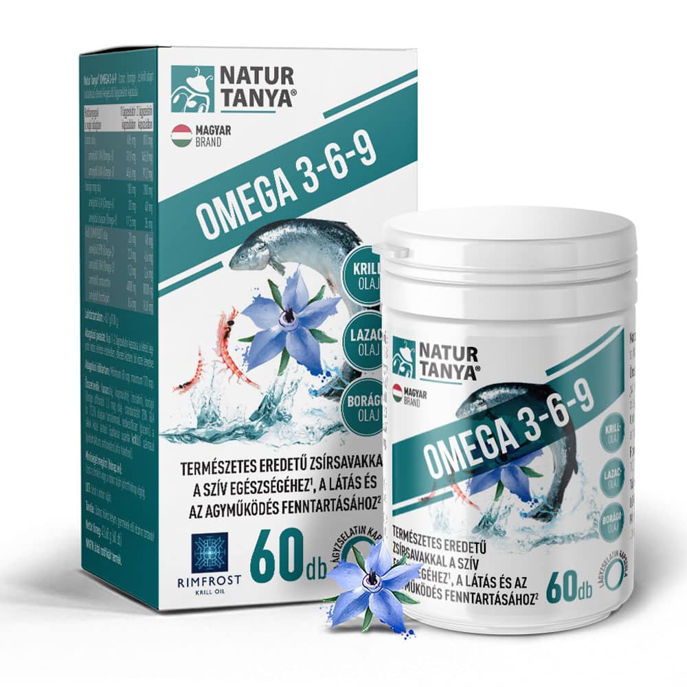 Natur Tanya Omega 3-6-9 kapszula - 60db 1 Natur Tanya Omega 3-6-9 kapszula - 60db