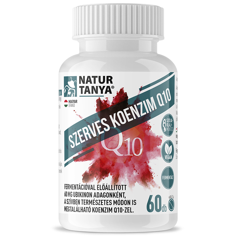 Natur Tanya Szerves koenzim Q10 tabletta - 60db 1 Natur Tanya Szerves Q10 koenzim 60mg tabletta - 60db