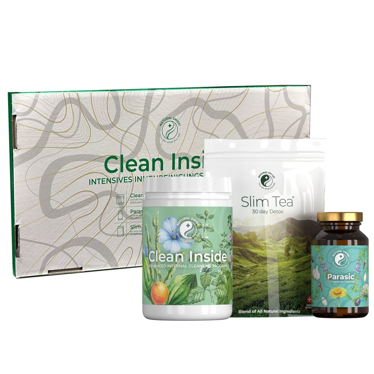 Natural Swiss Clean Inside program narancs ízű rost készítménnyel 1 Natural Swiss Clean Inside program narancs ízű rost készítménnyel