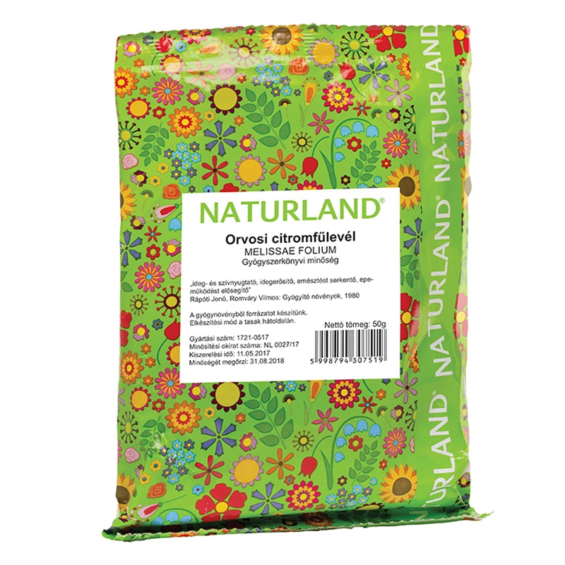Naturland Orvosi citromfű levél tea - 50g 1 Naturland Orvosi citromfű levél tea
