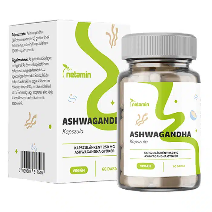 Netamin Ashwagandha kapszula - 60db 1 Netamin Ashwagandha kapszula - 60db