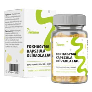 Netamin Fokhagyma kapszula olívaolajjal - 100db
