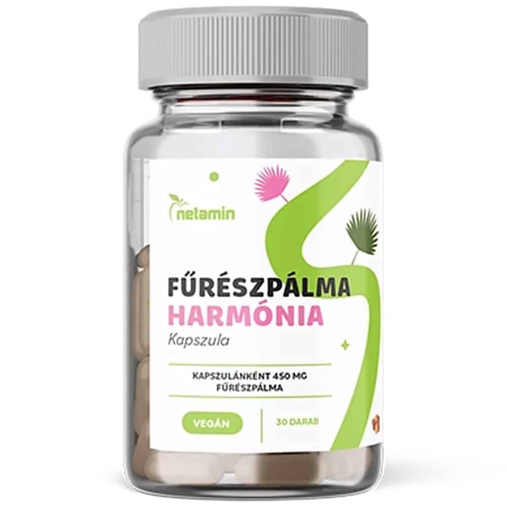 Netamin Fűrészpálma Harmónia kapszula - 30db 1 Netamin Fűrészpálma Harmónia kapszula - 30db