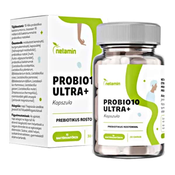 Netamin Probio10 Ultra+ kapszula - 30db 1 Netamin Probio10 Ultra+ kapszula - 30db