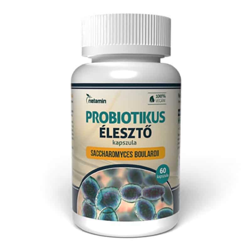 Netamin Probiotikus élesztő kapszula - 60db 1 Netamin Probiotikus élesztő kapszula