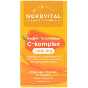 Nordvital C-vitamin 1000mg Komplex Retard filmtabletta - 60db