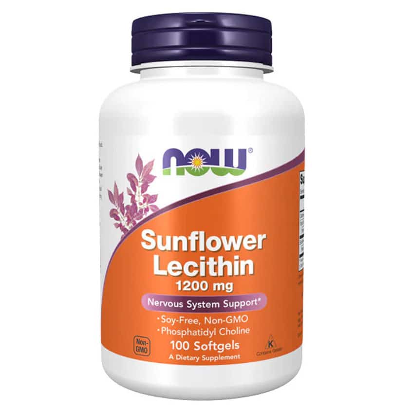 Now Sunflower lecithin kapszula - 100db 1 Now Sunflower lecitin kapszula - 100db