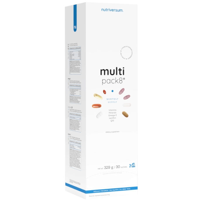 Nutriversum Multi Pack8 - 30 tasak 1 Nutriversum Multi Pack8 - 30 tasak