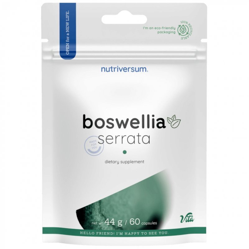 Nutriversum VITA Boswellia Serrata kapszula - 60db 1 Nutriversum VITA Boswellia Serrata kapszula - 60db
