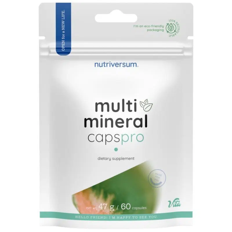 Nutriversum Multimineral Caps Pro kapszula - 60db 1 Nutriversum Multimineral Caps Pro kapszula - 60db