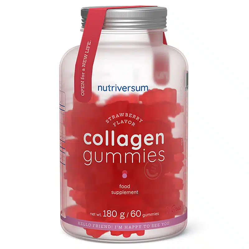 Nutriversum WOMEN Collagen Gummies eper ízű gumivitamin - 60db 1 Nutriversum WOMEN Collagen Gummies eper ízű gumivitamin - 60db