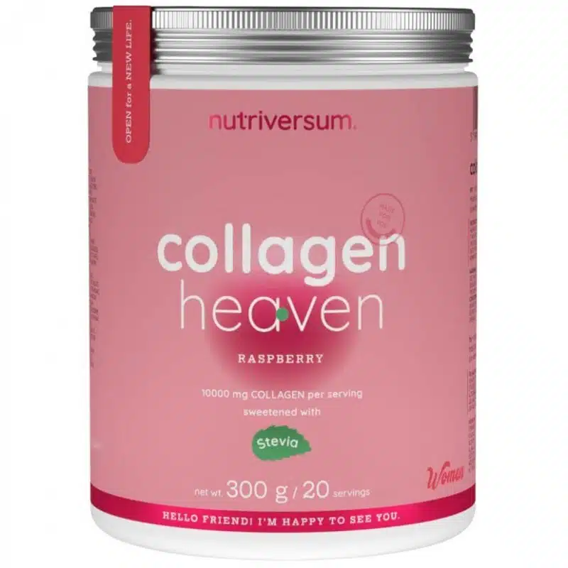 Nutriversum Women Collagen Heaven málna steviával - 300g 1 Nutriversum Women Collagen Heaven málna steviával