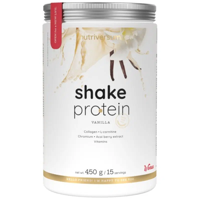 Nutriversum Wshape Shake vanília - 450g 1 Nutriversum Wshape Shake vanília - 450g