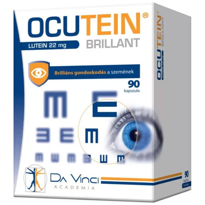 Ocutein Brillant lágyzselatin kapszula - 90db 1 Ocutein Brillant szemvitamin kapszula - 90db