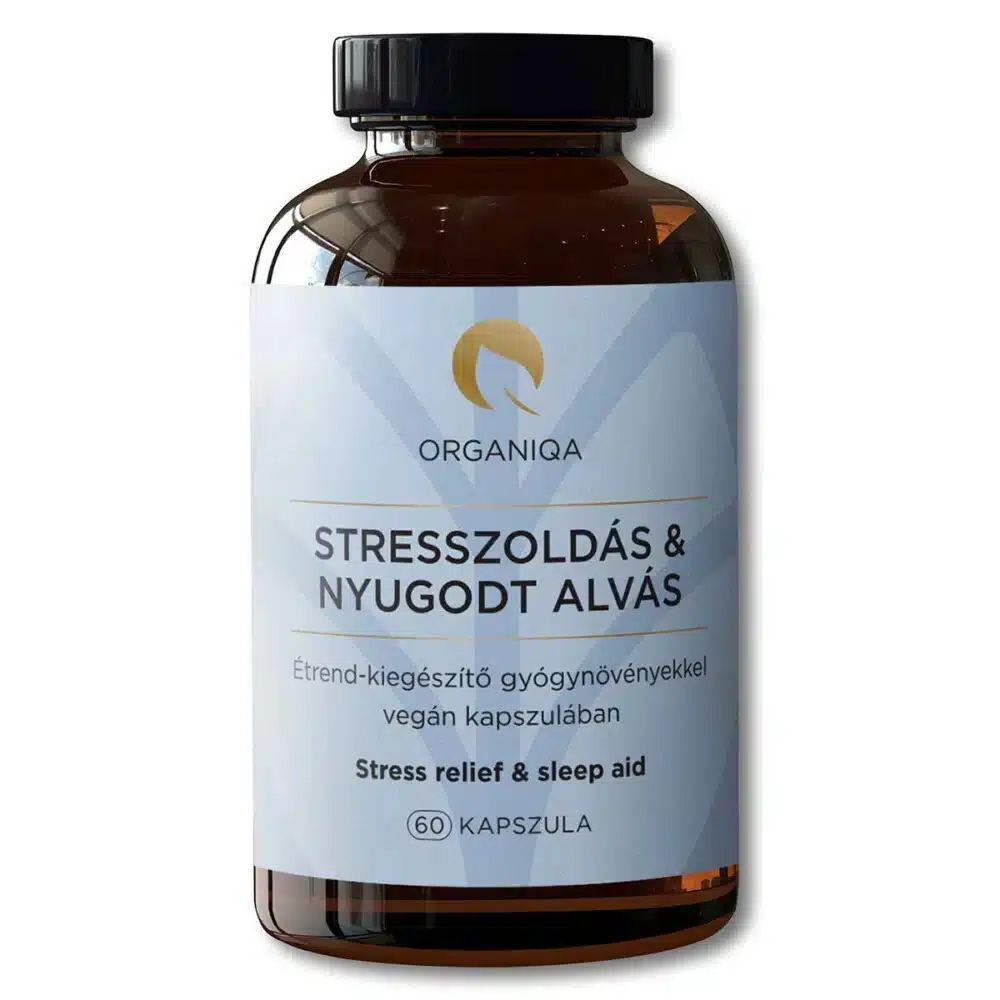 Organiqa Stresszoldás & Nyugodt Alvás kapszula - 60db 1 Organiqa Stresszoldás & Nyugodt Alvás kapszula - 60db