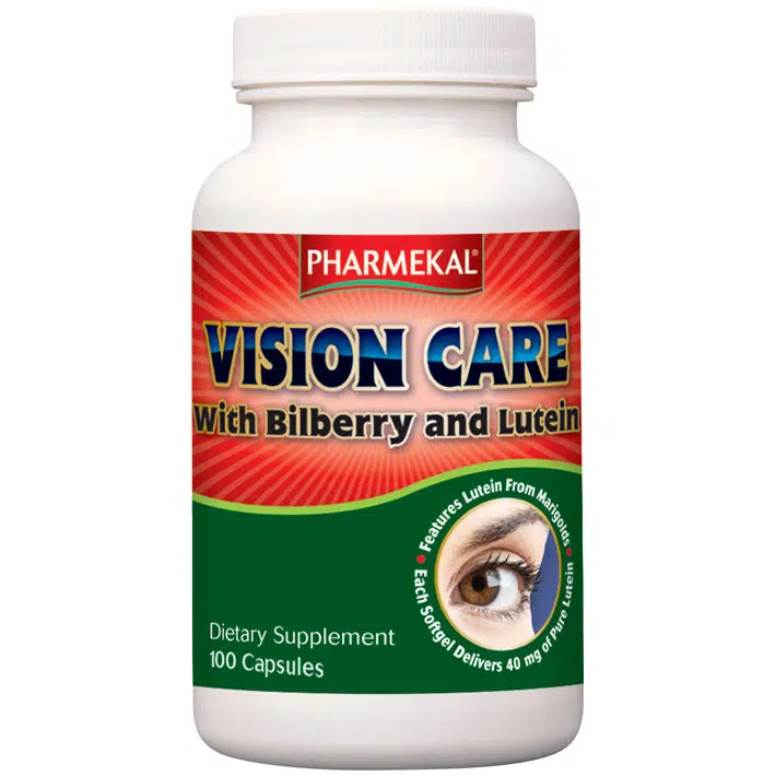 Pharmekal Vision Care Fekete áfonya kivonat + Lutein kapszula - 100db 1 Pharmekal Vision Care Fekete áfonya kivonat + Lutein kapszula - 100db