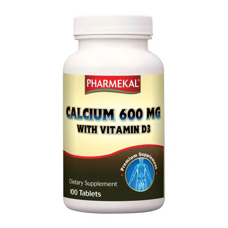 Pharmekal Kalcium 600mg + D3-vitamin tabletta - 100db 1 Pharmekal Kalcium 600mg + D3-vitamin tabletta