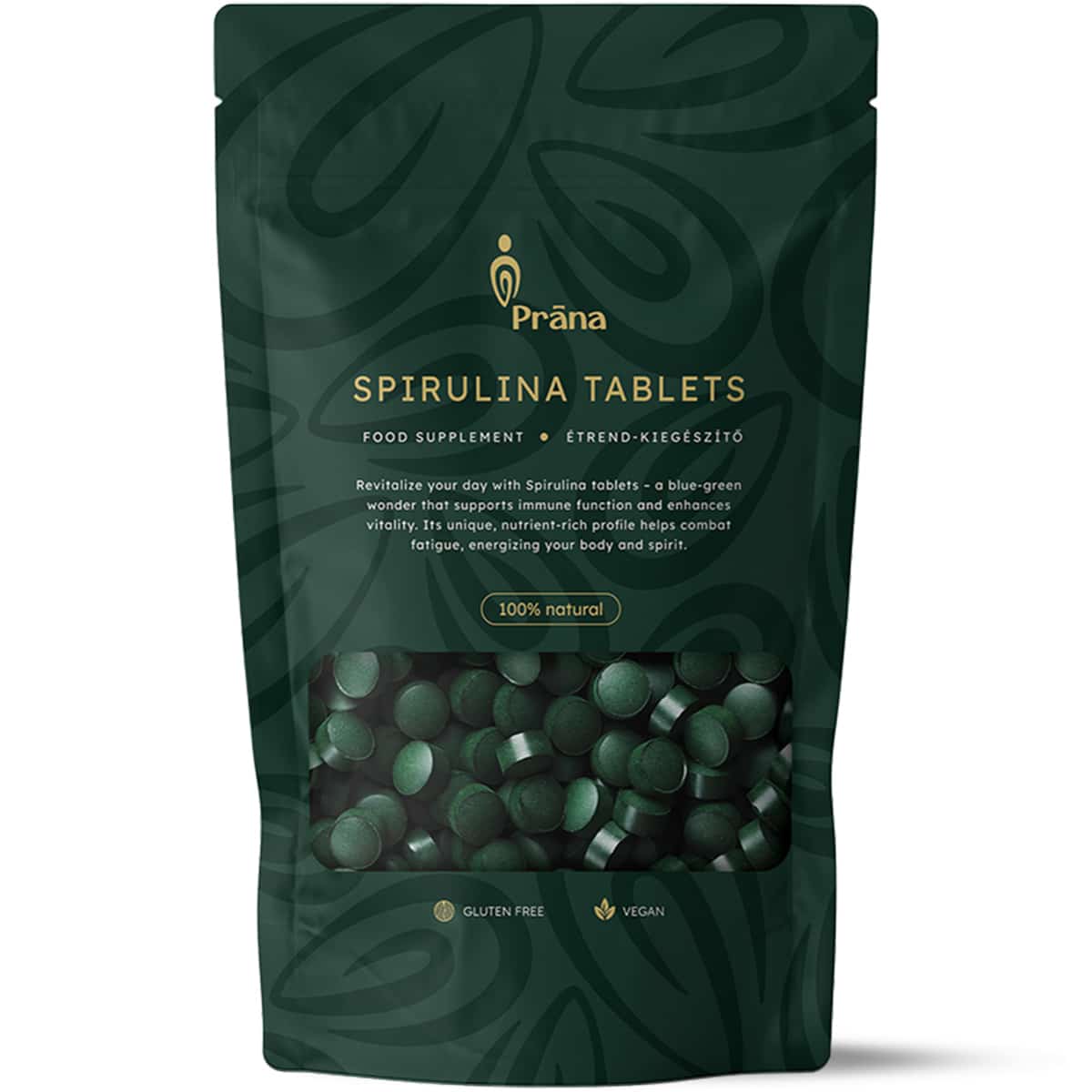 Prana Spirulina tabletta - 125g 1 Prana Spirulina tabletta - 125g