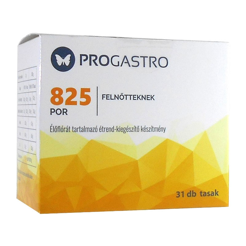 Progastro 825 Élőflórát tartalmazó étrend-kiegészítő por - 31 tasak 1 Progastro 825 Élőflórát tartalmazó étrend-kiegészítő por - 31 tasak