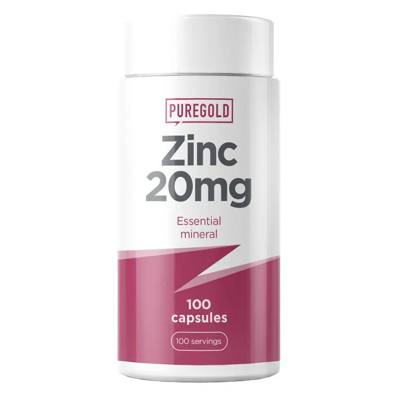 Pure Gold Cink 20mg tabletta - 100db 1 Pure Gold Cink 20mg tabletta - 100db