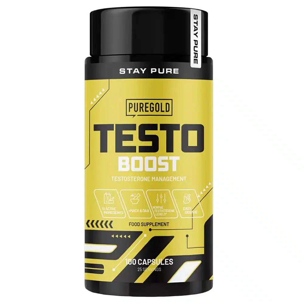 Pure Gold T-Boost tesztoszteronszint optimalizáló kapszula - 100db 1 Pure Gold T-Boost tesztoszteronszint optimalizáló kapszula - 100db