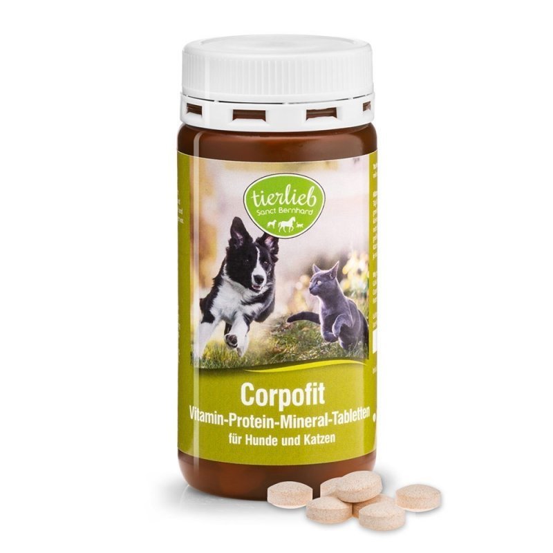 Sanct Bernhard Corpofit Multivitamin Kutyáknak és Macskáknak tabletta - 150db 1 Sanct Bernhard Corpofit Multivitamin Kutyáknak és Macskáknak tabletta - 150db