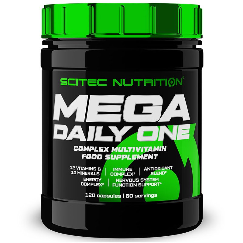 Scitec Nutrition Mega Daily One multivitamin kapszula - 120db 1 Scitec Nutrition Mega Daily One multivitamin kapszula - 120db