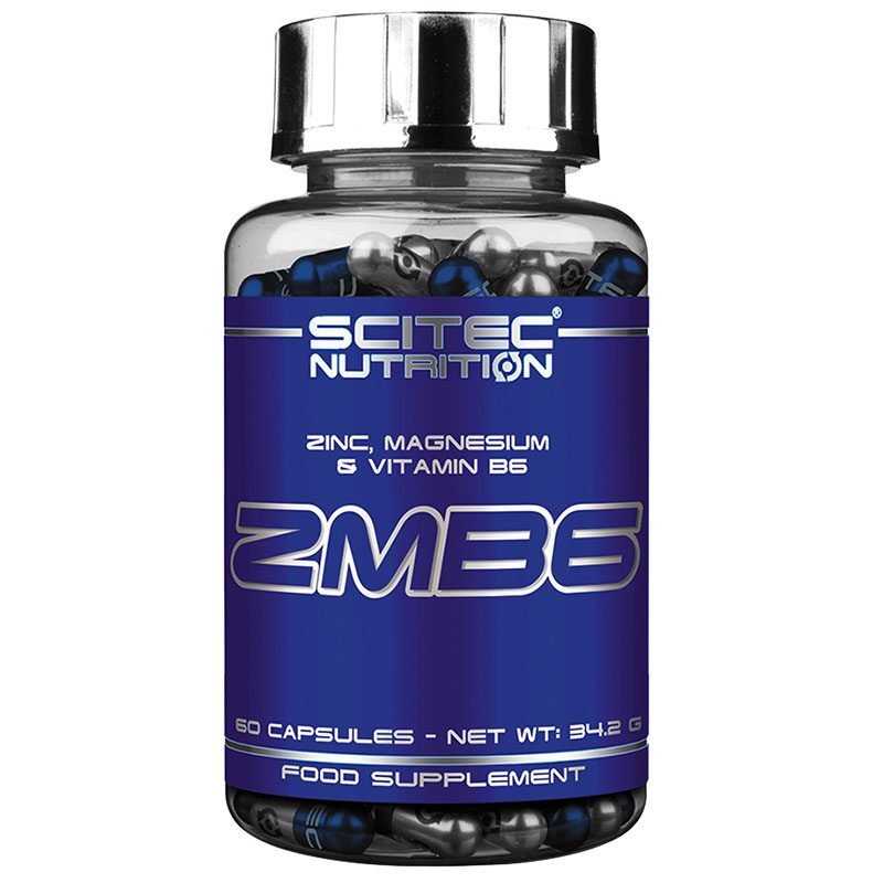 Scitec Nutrition ZMB6 (ZMA) kapszula - 60db 1 Scitec Nutrition ZMB6 (ZMA) kapszula - 60db