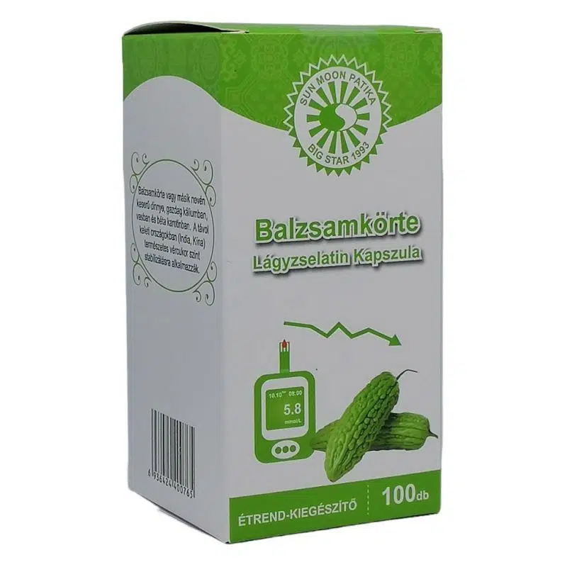 Sun Moon Balzsamkörte lágyzselatin kapszula - 100db 1 Sun Moon Balzsamkörte lágyzselatin kapszula - 100db