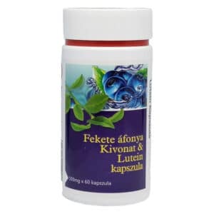 Sun Moon Feketeáfonya kivonat luteinnel kapszula - 60db