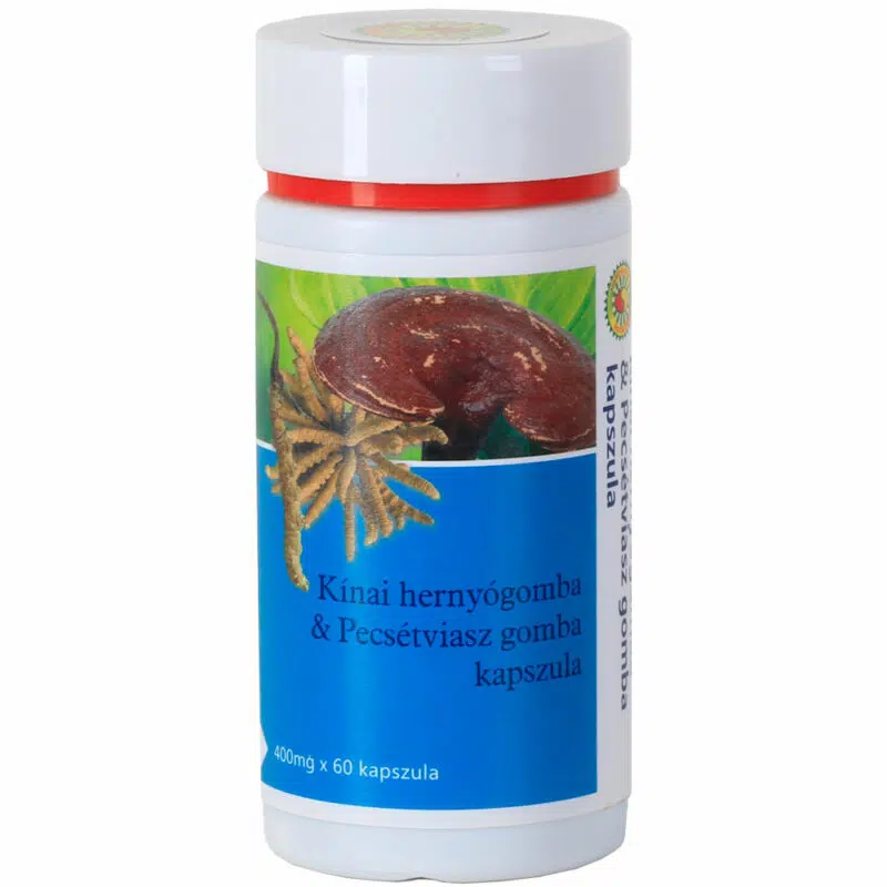 Sun Moon Ganoderma és Cordyceps kínai hernyógomba kapszula - 60 db 1 Sun Moon Ganoderma és Cordyceps kínai hernyógomba kapszula - 60 db