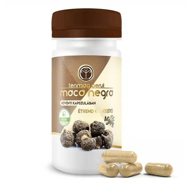 Tenmag Perui Maca Negra növényi kapszulában - 60db 1 tenmag-perui-maca-negra-novenyi-kapszulaban-60db