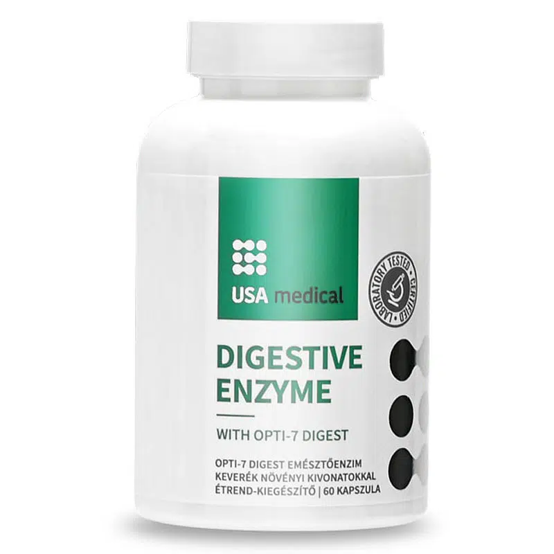 USA Medical Digestive Enzyme kapszula - 60db 1 USA Medical Digestive Enzyme kapszula - 60db