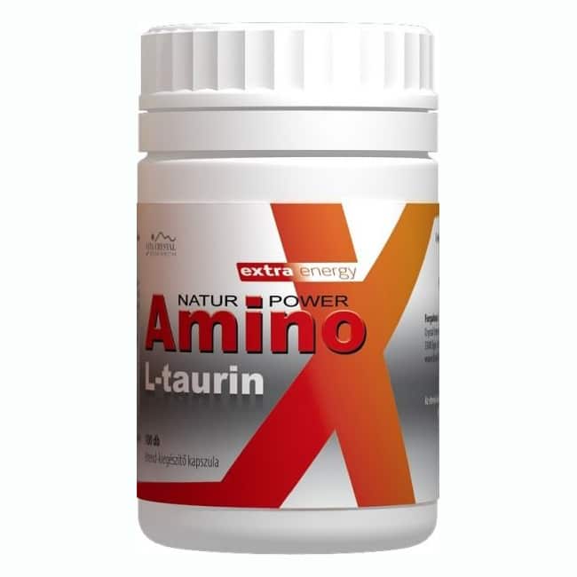 Vita Crystal Amino L-Taurin kapszula - 100db 1 Vita Crystal Amino L-Taurin kapszula - 100db