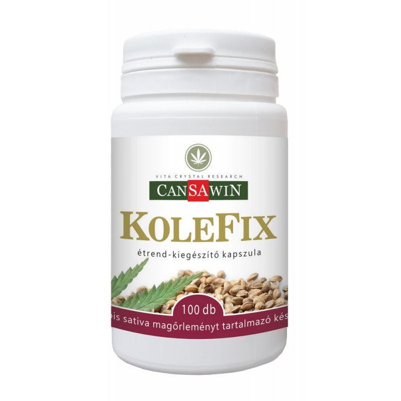 Vita Crystal Cansawin Kolefix kapszula - 100db 1 Vita Crystal Cansawin Kolefix kapszula - 100db