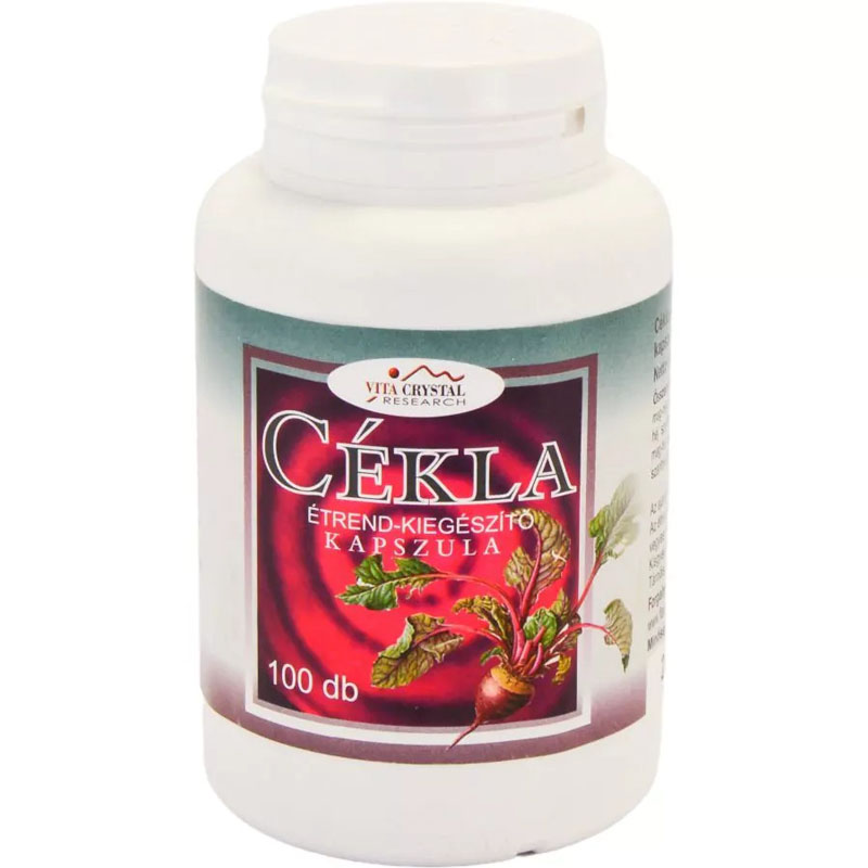 Vita Crystal Cékla kapszula - 100 db 1 Vita Crystal Cékla kapszula - 100 db