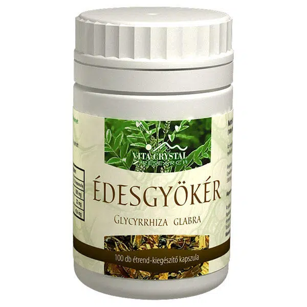 Vita Crystal Édesgyökér kapszula - 100 db 1 Vita Crystal Édesgyökér kapszula - 100 db