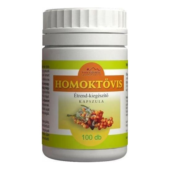 Vita Crystal homoktövis kapszula - 100 db 1 Vita Crystal homoktövis kapszula - 100 db