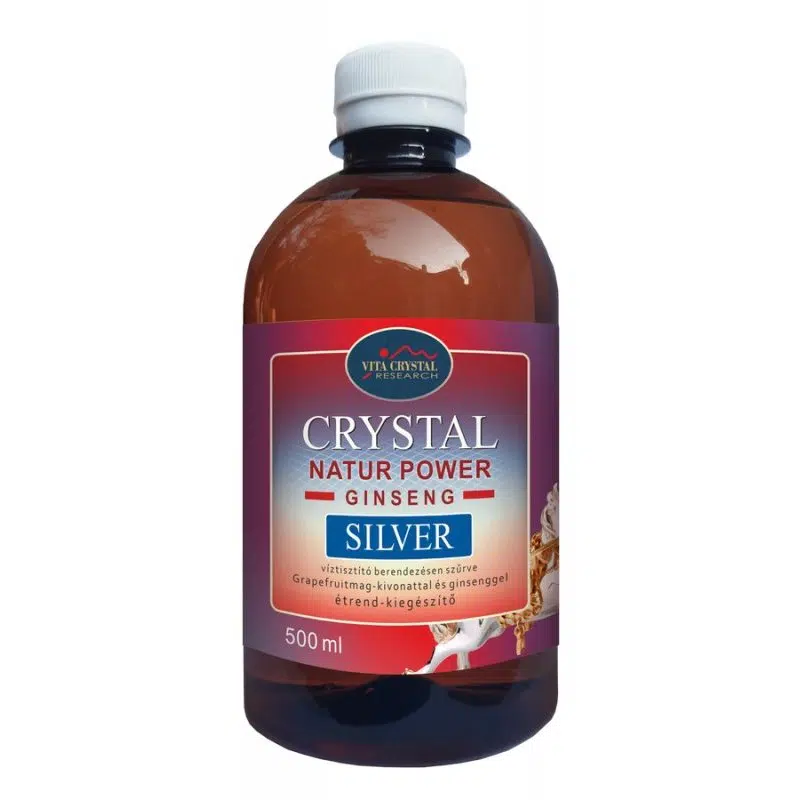 Vita Crystal Nano Silver Power Ginseng - 500ml 1 Vita Crystal Nano Silver Power Ginseng - 500ml