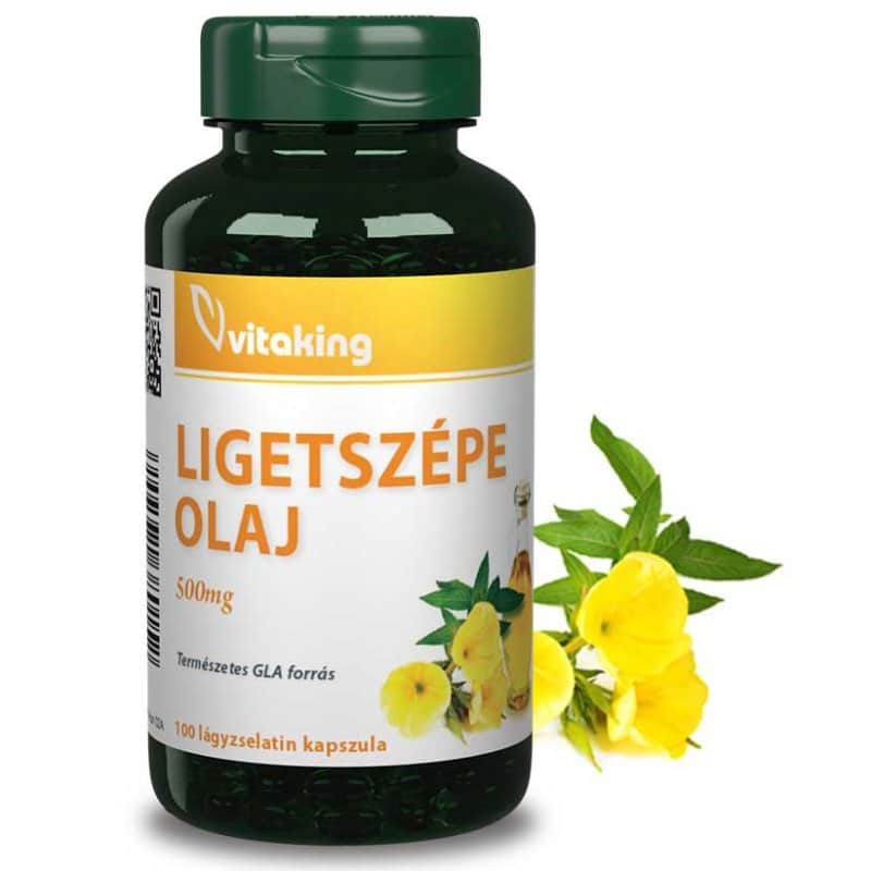 Vitaking Ligetszépe olaj kapszula - 100db 1 Vitaking Ligetszépe olaj kapszula - 100db