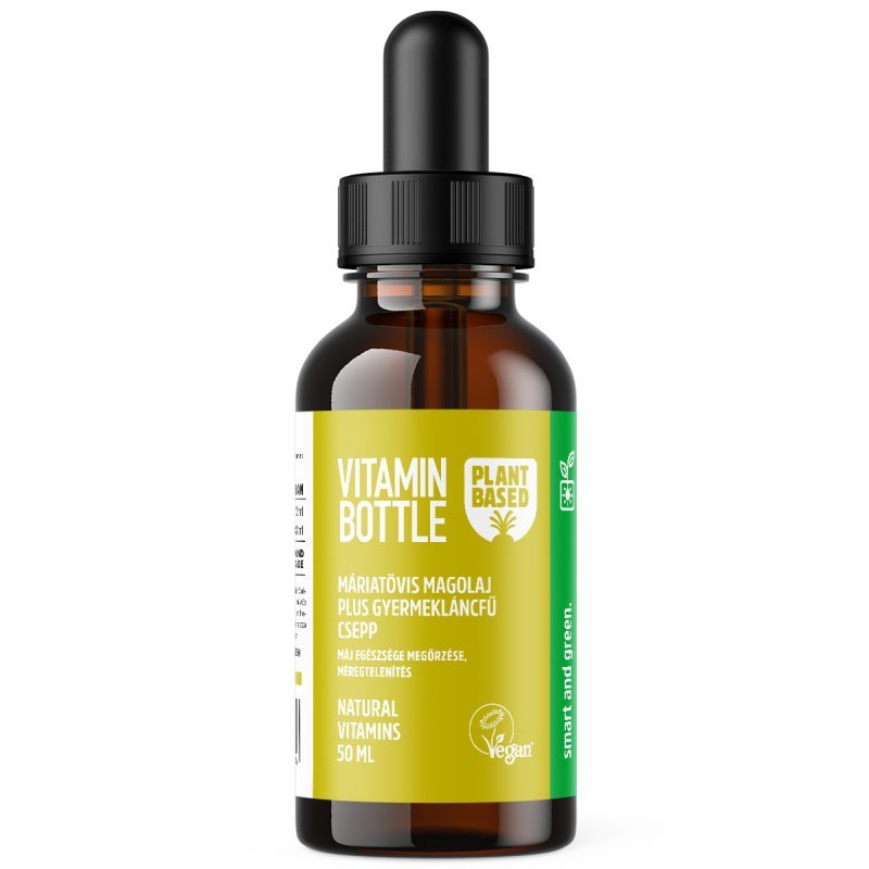 Vitamin Bottle Máriatövis magolaj Gyermekláncfű kivonattal csepp - 50ml 1 Vitamin Bottle Máriatövis magolaj Gyermekláncfű kivonattal csepp - 50ml