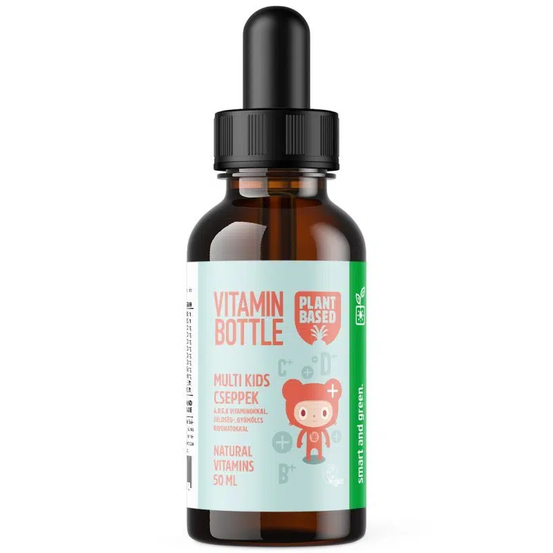 Vitamin Bottle Multivitamin Kids Komplex csepp - 50ml 1 Vitamin Bottle Multivitamin Kids Komplex csepp - 50ml