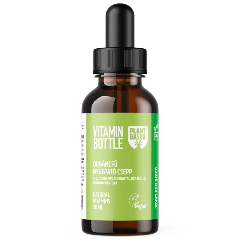 Vitamin Bottle Orbáncfű nyugtató csepp - 50ml 1 Vitamin Bottle Orbáncfű nyugtató csepp - 50ml