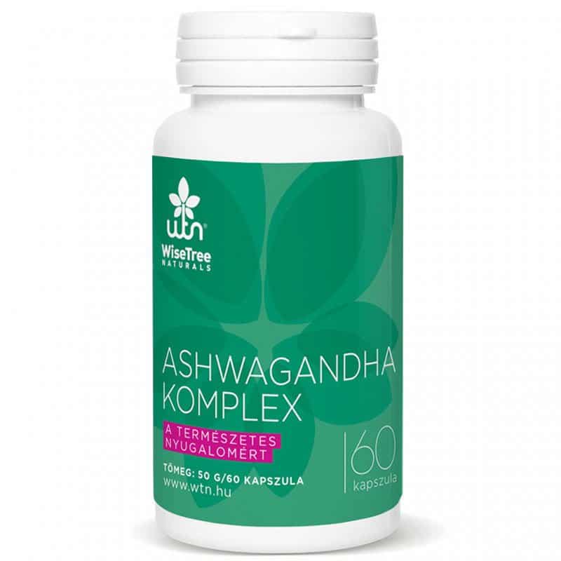 WTN Ashwagandha komplex kapszula - 60db 1 WTN Ashwagandha komplex kapszula - 60db