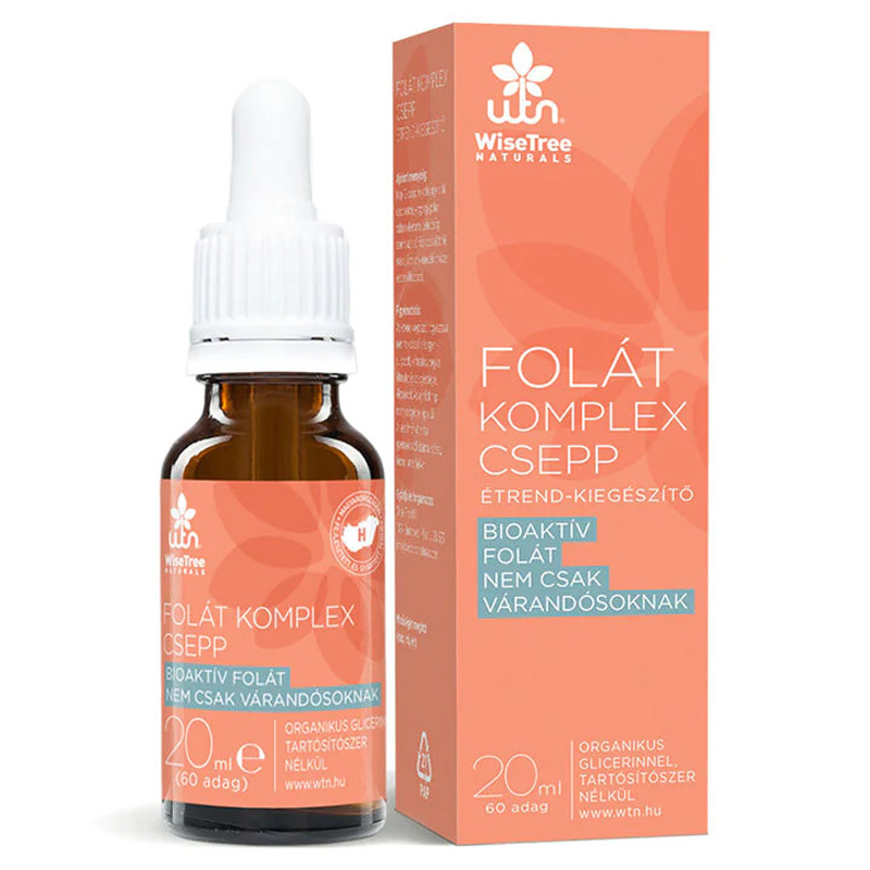 WTN Folát komplex csepp - 20ml 1 WTN Folát komplex csepp - 20ml