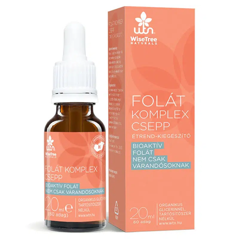 WTN Folát komplex csepp - 20ml 1 WTN Folát komplex csepp - 20ml